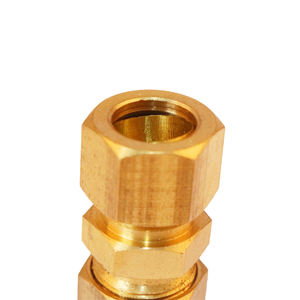 Componentes Personalizados YOD, Servicio <span class=keywords><strong>de</strong></span> Mecanizado CNC <span class=keywords><strong>de</strong></span> Precisión, Conector <span class=keywords><strong>de</strong></span> Latón, Unión <span class=keywords><strong>de</strong></span> Compresión, Accesorio <span class=keywords><strong>de</strong></span> 1/8 a 1 Pulgada para Agua, Aire y <span class=keywords><strong>Gas</strong></span>, NSF/ - Product Image 4