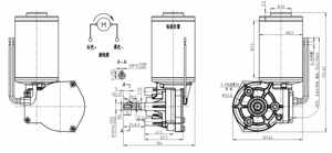 Moteur de volet électrique 63 mm Turbine 4-6,5 N.m pour un fonctionnement silencieux et fluide Contrôle précis 30-180 tr/min Appareil ménager Utilisation en <span class=keywords><strong>bateau</strong></span> - Product Image 4