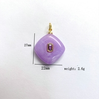 Collier tendance en corde tressée colorée avec pendentif en pierre naturelle et breloque plaquée or pour femme, usage quotidien