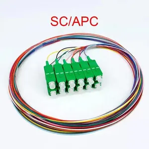 光ファイバー機器SCAPC UPC LC ST FC Sm 9/125 1m 1.5m 0.9mm G652d G657A PVCLSZH光ファイバーピグテール