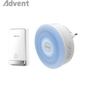 Không dây chuông cửa từ xa nút cắm trong chúng tôi/EU/UK cắm <span class=keywords><strong>receiver</strong></span> tự Powered chuông cửa với nhiệt độ - Product Image 2