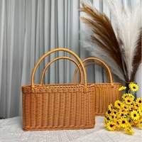 Sac de rangement vintage en plastique, portable, pour le Nouvel An, la Fête des Bateaux-Dragons et l'Année du Serpent, 20-35L, avec fixation murale pour noix