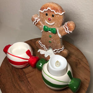 เชิงเทียนเซรามิกสำหรับตกแต่งในวันคริสต์มาสเชิงเทียนสำหรับครอบครัวงานเลี้ยงงานแต่งงานเชิงเทียน - Product Image 4