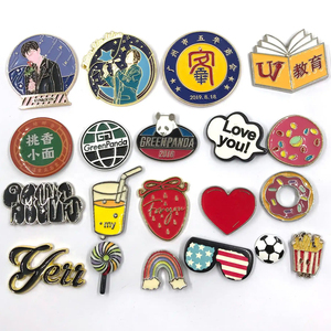 Tùy Chỉnh Ve Áo Pins Nhà Máy Bán Buôn Phim Hoạt Hình Ve Áo Pins Kim Loại Kẽm Hợp Kim Nam Châm Huy Hiệu Thiết Kế Logo Mềm Mại Và Cứng Men Pin - Product Image 5