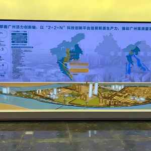 Modello Architettonico in Plastica Stampato in 3D per Sviluppo <span class=keywords><strong>Immobiliare</strong></span>, Modello in Miniatura Personalizzato con Illuminazione LED - Product Image 4