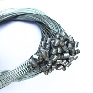 Cables de freno para bicicleta directamente de fábrica, alambre de acero galvanizado de 2 m, resistente al óxido, para bicicleta de montaña y vehículo eléctrico - Product Image 1