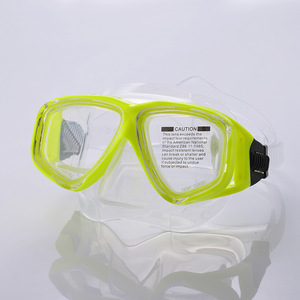 Masque de plongée encadré à deux fenêtres, verre trempé de 4.0mm, silicone anti-buée, pour la plongée en apnée, sports nautiques pour adultes - Product Image 5