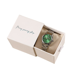 Good Quality Watch <b>Box</b> Custom Your Logo Watch And Jewelry Drawer-Style Gift <b>Box</b> Wholesale - Product Image 6