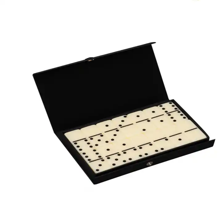 Jogo Mahjong Chinês com Caixa de Alumínio