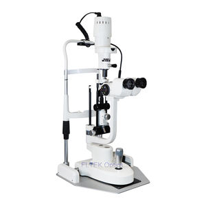 SHanghai Fltek 5 étape LED lampe à fente ML-350 <span class=keywords><strong>microscope</strong></span> à lampe à fente ophtalmique - Product Image 1