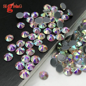 16 Facetas 5mm Diamantes de imitación Cristal Hot Fix Rhinestone Ss20 Cristal <span class=keywords><strong>AB</strong></span> - Product Image 2