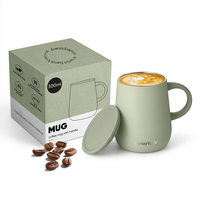 Everich 300ml ODM Wide Mouth Design Water Bottle With Double Walled Coffee <strong>Mug</strong> With Handle and Tritan Lid