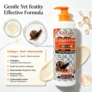 Loción Corporal Ligera con Extracto de Caracol, Colágeno y Niacinamida para una Piel Suave y Tersa, Cuidado Diario, Venta al Por Mayor, Marca Personalizada OEM - Product Image 4