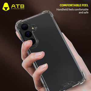 ATB Transparent Anti-choc TPU Pare-chocs Acrylique Téléphone Cas Couverture Pour <span class=keywords><strong>Samsung</strong></span> Galaxy S25 Plus S25 Ultra Protéger Couverture - Product Image 4