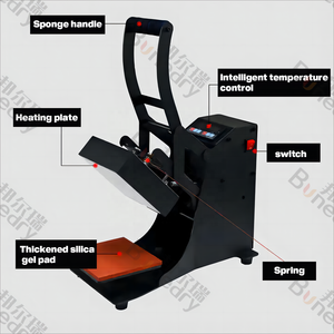 Mini <span class=keywords><strong>prensa</strong></span> de calor sublimación máquina fácil de operar máquina de <span class=keywords><strong>prensa</strong></span> de calor para camiseta Logo Mini <span class=keywords><strong>prensa</strong></span> de calor Manual - Product Image 2