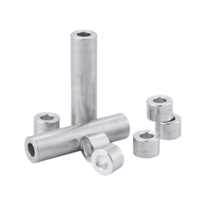 Entretoise de vis isolante en aluminium épaissi, plate, ronde, creuse, de M6 à M16 - Product Image 1