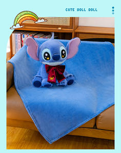 Penjualan Langsung Pabrik Selimut AC Kartun Serbaguna dengan Bantal dan Selimut, Bantal Tidur Multifungsi 2-in-1 - Product Image 3