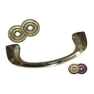 Asas para Ataúdes HP023, Asas de Plástico para Ataúdes al por Mayor, Accesorios, Asa Dorada - Product Image 3