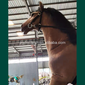 Cheval animatronique interactif à chevaucher sur rail, modèle d'animal sur mesure pour <span class=keywords><strong>la</strong></span> réalisation de films - Product Image 6