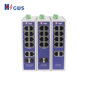 Commutateur PoE industriel Gigabit 8 ports avec port SFP Uplink, marque HZGWS, vente en gros d'usine, commutateurs réseau CCTV - Product Image 1
