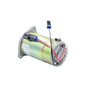 Longbo Hydraulic Motor 48V 350W DC Permanent Magnet <b>Brushed</b> For Forklift Steering <b>Power</b> Unit - Product Image 1