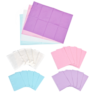 KADS 25/125 Piezas de Almohadillas Desechables para Mesa de Manicura, Papel Impermeable de Fibras, Toallitas de Limpieza para Manicura, Tapete para Mesa de Salón de Uñas - Product Image 1