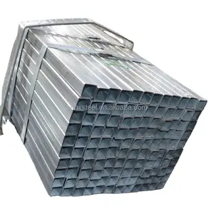 hot dip galvanized steel rectangular / square tube / construction pipe/ square hollow section/ SHS