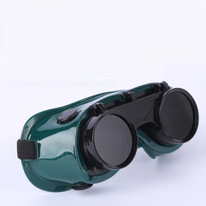 Gafas de Soldadura Plegables Dobles Portátiles, Lentes Protectoras de Seguridad para Trabajos de Corte y Esmerilado, Cascos para Soldadores - Product Image 3