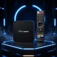 Boîtier TV Android 4K XS97 Quad Core Haute Performance Lecteur Multimédia Wi-Fi Double Bande Port Ethernet Logo Personnalisé OEM pour Achat en Gros