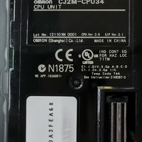 CJ2M-CPU34 CJ2M Controlador Lógico Programable, Módulo CPU PROFINET, Automatización de Máquinas, Control Multi-Eje, Planta de Fabricación Prog