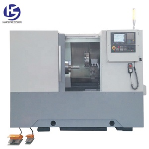 TCK50 kustom pabrik Tiongkok CNC tipe mesin bubut putar miring untuk pertukangan logam dan mesin - Product Image 1