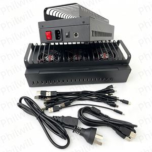 WIFI Android <b>phone</b> farm box 20 slots usb storage box set Granja De Teléfonos 20PCS Cell <b>Phone</b> iPhone Farm HUB Docking Station - Product Image 6