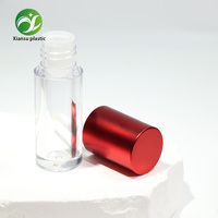 Vente en gros de tubes à gloss à lèvres ronds en plastique AS, contenants pour gloss à lèvres, emballages cosmétiques personnalisables OEM/ODM
