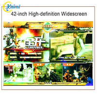 Machine de jeu de tir électronique à pièces KAIMI Arcade de 42 pouces, simulation de tir à feu complet, machine de jeu excitante, machine de jeu à double pistolet