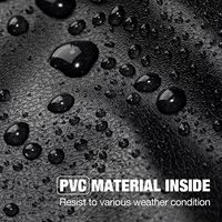 Couverture extérieure de moto de 420D Oxford Couverture imperméable de bâche de moto de protection UV avec le boîtier supérieur