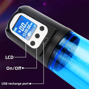Bomba de Vacío para Pene con Pantalla LCD Automática, 4 Modos de Succión, Máquina de Terapia Médica para la Erección Masculina - Product Image 5