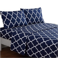Vente Flash Draps-housses Imprimés Indiens Écologiques Anti-boulochage 80% Coton 20% Polyester pour Maison et Hôtel