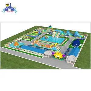 Lilytoys parco acquatico gonfiabile Mobile su misura parco acquatico gonfiabile parco acquatico gonfiabile con piscina