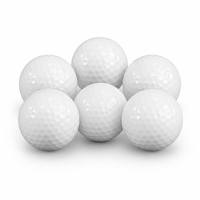 Balles de golf LED lumineuses activées par l'impact, 6 couleurs vibrantes, plus de 50 heures d'autonomie, anti-éblouissement, conception 3 couches pour la pratique nocturne et le plaisir