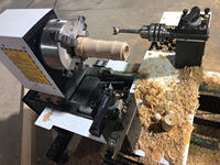 Porte-stylo automatique en bois, vase, bol en bambou, fabrication de mini tour à bois CNC ST9025