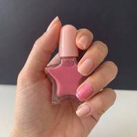 Kit de Vernis à Ongles Écologique et Non Toxique Cristal Nail DIY Sans HEMA avec Paillettes pour Enfants, Produit Non Toxique à Marque Privée