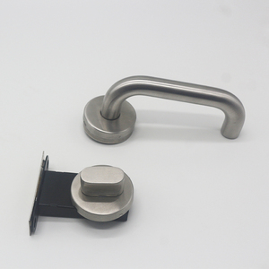 Porte Invisible En Acier Inoxydable 304 Demi Tirer Levier Poignée Serrure De Porte - Product Image 3