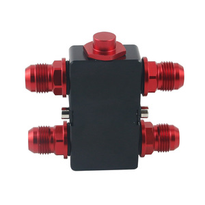 Adaptador termostático de aluminio AN10 para enfriador de aceite, para mejora de la actualización del cárter de aceite del coche - Product Image 1