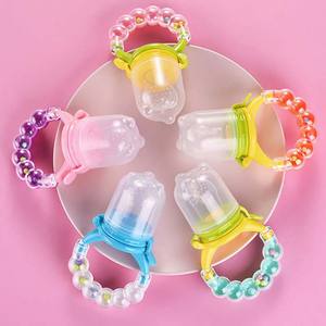 Mangeoire sucette bébé fruit légumes dents gomme bébé manger des fruits nourriture complémentaire sucette sucette fruits avec emballage - Product Image 6