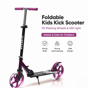 Patinete <span class=keywords><strong>Infantil</strong></span> Premium de 3 Ruedas con Sistema Lean-to-Steer, Plataforma Reforzada y Alta Capacidad de Carga para Niños de 3 a 10 Años - Product Image 1