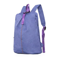 Sac à dos vintage grande capacité en polyester pour sports de plein air et voyages, unisexe, tendance, avec fermeture éclair, personnalisable pour femme