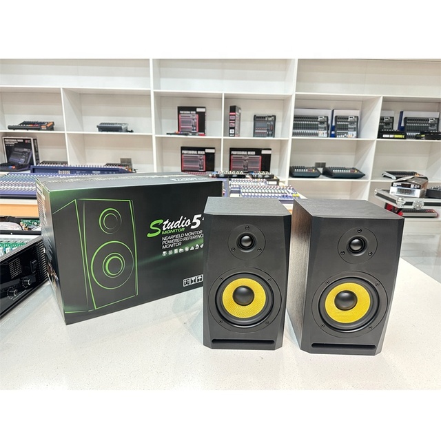 XUNGUAN M5 Professional High Quality 5 Inch 30w 40w Home Office Active Audio Studio Compact Pa DJ Monitor Speaker