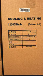 เครื่องปรับอากาศแบบติดผนัง HUTLLOM รุ่น Split Type Heat-Pump ขนาด 12000BTU ดีไซน์บางเฉียบ เสียงเบา โหมดสุญญากาศ ดีไซน์แบบแยกส่วน - Product Image 5