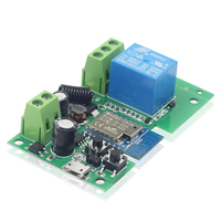 Module intelligent Tuya USB 7-32V 1 canal Jog Inching Auto-verrouillage WIFI Interrupteur intelligent sans fil pour la maison Contrôle à distance Fonctionne avec Alexa