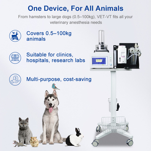 Machine d'anesthésie vétérinaire OliveVet VET-VT un contrôle précis de la ventilation pour les chirurgies vétérinaires en milieu <span class=keywords><strong>clinique</strong></span> et mobile - Product Image 4